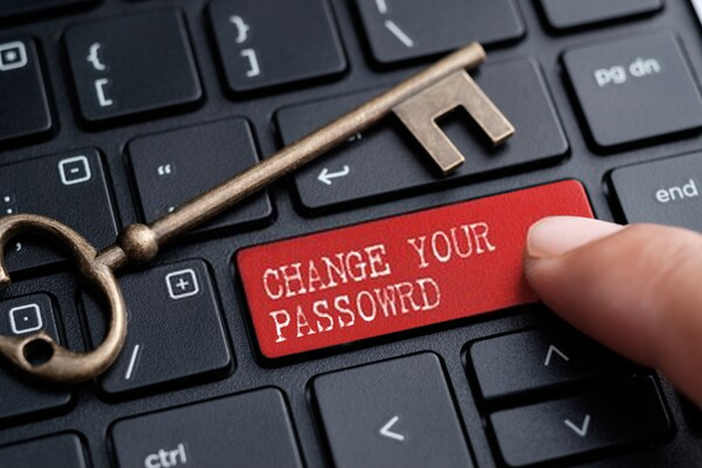 Changing passwords regularly