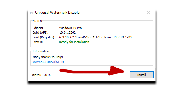 remove activate windows 10 watermark permanently