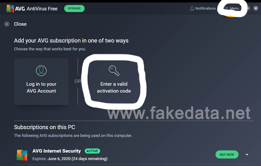 Get Free Avg Internet Security License Keys 2020 2025 Fakedata