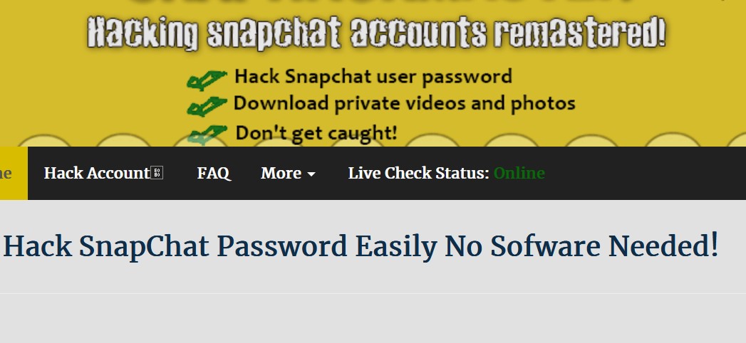 how to hack snapchat account