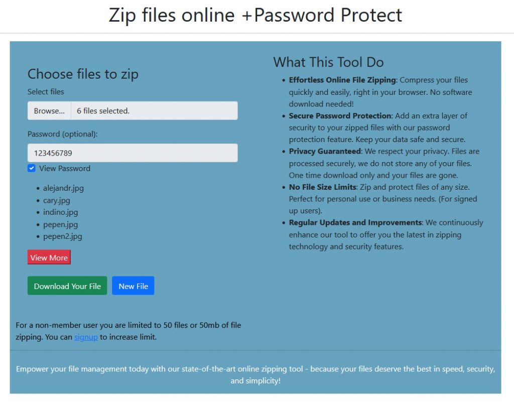 How to use ezzyunlocker.com online zipping tool 3 - How to Zip Files Online with EzzyUnlocker.com